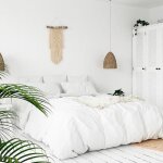 Couette duvet et plumes natura 240x260 cm