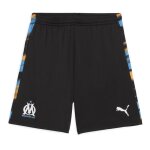 Om short de football noir homme puma faster