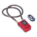 Omabeta c�ble antivol dalarme alarme de verrouillage par mot de passe t�l�commande � 4 chiffres 110db ...
