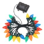 Omabeta guirlandes lumineuses de no�l � led c9 guirlande lumineuse de no�l � led c9 164 pieds 20 led ...