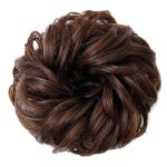Omabeta perruque de chignon boucl� perruque chignon boucl�e pour femme look �l�gant doux hygiene postiche ...