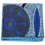 Omabeta tissu africain tissu imprim� tribal en polyester 6 yards motif lumineux et color� tissu bricolage ...