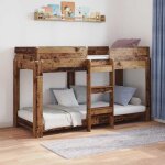 (on sale)cadre de lit / lit superpos� pour enfants simple - pour adulte ou enfant - avec matelas bois ...
