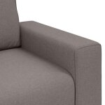 (on sale)canap� haute qualit� sofa scandinave - fauteuil club - 59cm taupe tissu s 7854115