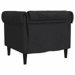 (on sale)fauteuil sofa scandinave - fauteuil club - pour lire / regarder t�l�vision - chesterfield noir ...