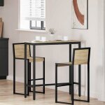 (on sale)table de salle � manger / table de repas - contemporain - ch�ne sonoma 100 x 40 x 1005 cm @fr(94184) ...