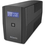 Onduleur - atlantis - a03 - s120 - 1000va - 500w - cran lcd - port usb