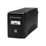 Onduleur externe powerwalker vi 850 lcd - ca 220 - 240 v - 480 watt - 850 va - usb - 2 connecteurs de ...