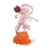 Figurine - banpresto - luffy senkozekkei - 11 cm - produit officiel - one piece film red