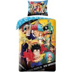 One piece op - 2604bl parure de lit 100 % coton 140 x 200 cm + 70 x 90 cm