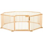 One4all 1 + 7 - bouleau massif - grand parc / aire de jeux pour enfants xxl / portillon pour enfants ...