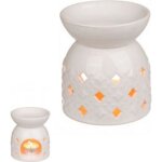 Ootb - brle parfum bougie blanc