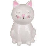 Ootb ? tirelire chat en cramique - blanc