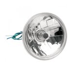 Optique de phare rond 145 mm chrome 55 / 60w - 0901 - 0577 Optique de phare rond 145 mm chrome 55 / 60w - 0901 - 0577