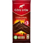 Cte dor - chocolat loriginal noir 300g - lot de 4