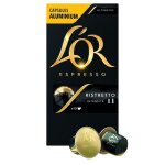 Lor espresso caf ristretto - intensit 11 - 50 capsules en aluminium compatibles avec les machines nespresso ...