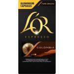 Lor espresso colombie intensit� 8 caf� capsules x10 compatibles nespresso� *