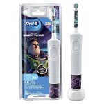 Brosse  dents lectrique - oral - b - kids buzz lclair - rechargeable - mode sensible - 3 ans et +