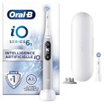 Oral - b io 6s brosse À dents Électrique connectée bluetooth grise, 2 brossettes, 1 Étui de voyage Oral - b io 6s brosse À dents Électrique connectée bluetooth grise, 2 brossettes, 1 Étui de voyage