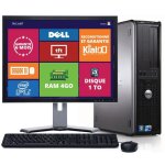 Ordinateur de bureau dell optiplex 380 core 2 duo ordinateur reconditionn� 4go ram 1to disque dur �cran ...