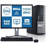 Ordinateur de bureau dell optiplex 790 dual core 8go ram 512 go disque dur ecran ordinateur 17 pouces ...