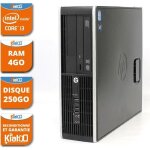 Ordinateur de bureau hp elite 8200 core i3 4go ram 250 go disque dur pc de bureau reconditionn windows ...