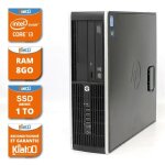 Ordinateur de bureau hp elite 8200 core i3 8go ram 1to disque dur ssd drivespc de bureau reconditionn ...