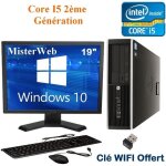 Ordinateur complet - core - i5 - hdd 320 go - ram 8go - windows 10 - écran 19 Ordinateur complet - core - i5 - hdd 320 go - ram 8go - windows 10 - écran 19