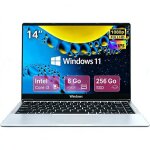 Ordinateur portable - chuwi corebook 14 windows 11 laptop ram 8 go ssd 256 go intel core i3 - 10100y ...