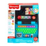 Ordinateur portable �ducatif - fisher price - lnl lets connect laptop - noir - interactif - 24 mois + ...