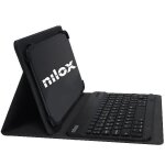 Housse clavier pour tablette - nilox - mod�le 101 - nylon et polyester - couleur noire - mixte