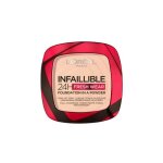 L oral paris infaillible fond de teint en poudre 24h fresh wear n180 sable ros 9g