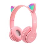 Oreilles de chat casque lumineux bluetooth oreillette dessin animé étudiant enfants casque sans fil rose ... Oreilles de chat casque lumineux bluetooth oreillette dessin animé étudiant enfants casque sans fil rose ...