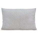 Oreiller 70x40 cm mousse à mémoire de forme matelassé - confort moelleux Oreiller 70x40 cm mousse à mémoire de forme matelassé - confort moelleux