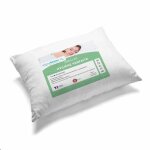 Alpes blanc - lot de 2 oreillers anti - acariens 45x70 cm fabrication fran�aise - triple action antibact�rien ...