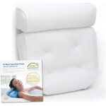 Oreiller de bain coussin de baignoire jacuzzi oreiller de spa avec des grandes ventouses support pour ...