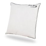 Oreiller plume de canard coutil coton ergonomique - collection luxe - 60 x 60 cm