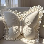 Oreiller �l�gant en forme de papillon - coussin de soutien lombaire doux design raffin� pour chambre ...
