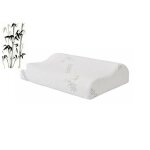 Oreiller ergonomique à mémoire de forme oreiller cervical coussin dimensions : 50 x 30 x 10 cm Oreiller ergonomique à mémoire de forme oreiller cervical coussin dimensions : 50 x 30 x 10 cm