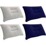 Oreiller gonflable - ultralight - lot de 4 - portable - confortable - multifonctionnel Oreiller gonflable - ultralight - lot de 4 - portable - confortable - multifonctionnel