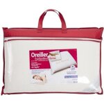 Oreiller mémoire de forme - confort nuit - rectangulaire 60x40cm - mousse viscoélastique - déhoussable ... Oreiller mémoire de forme - confort nuit - rectangulaire 60x40cm - mousse viscoélastique - déhoussable ...