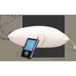 Oreiller musical - mortreux - 60 x 60 cm - garnissage 600grs / m - confort moelleux - housse incluse ...