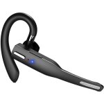 Oreillette bluetooth daffaires sans fil mains libres bluetooth v5. 0 avec micro  rduction de bruit ...