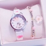 Organgonfand coffret cadeau montre fille enfant ado - dessin anim mignon - bracelet + montre  quartz ...