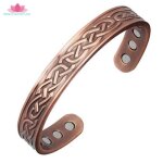 Bracelet - organgonfand - cuivre magntique - unisexe - 19x12 mm - soulagement de la douleur