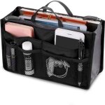 Organisateur de sac - noname - noir - portable - compact - multi - poches