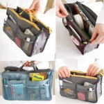 Organisateur de sac rangement � main organiseur pochette carte voyage maquillage