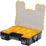 Organiseur tanche - stanley - fatmax - 10 compartiments amovibles - couvercle incassable - 10l