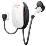Oscal borne de recharge voiture �lectrique 7kw 32a type 2 iec62196 station charge rapide ip65 c�ble 5m ...
