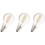 Osram lot de 3 ampoules led e14 sphrique claire 4 w quivalent  40 w blanc froid (lot de 2)